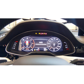 Цифровая LED приборная панель Audi Q7 (2015-2017)